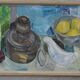 Eric Julius Svensson (1920-1995), Swedish Modern Painting, 1962, Oil on Canvas