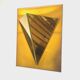 Postmodern Brass Wall Lamp Sconce from Liro, Belgium, 1980s