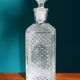 1960s vintage glass perfume bottle