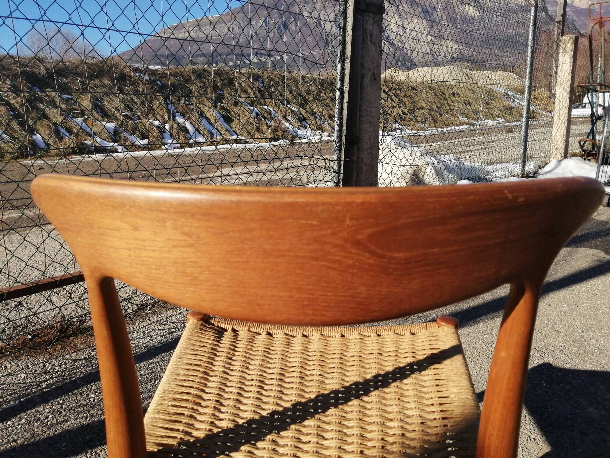 Series of 6 Scandinavian chairs Arne Hovmand-Olsen for Mogens Kold - 60s
