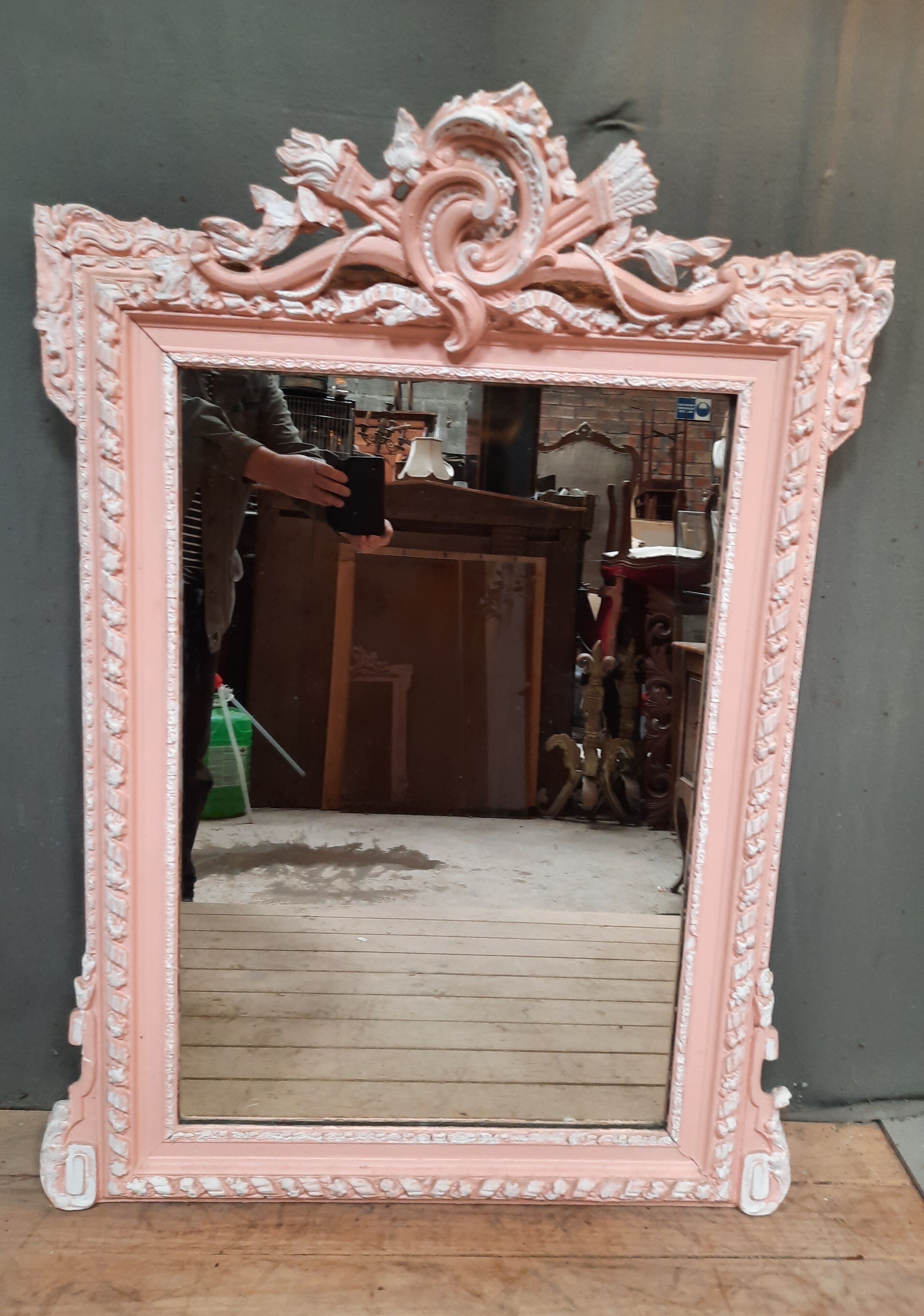 Chimney mirror 117x83cm