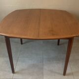 Scandinavian extendable teak dining table by alf aarseth