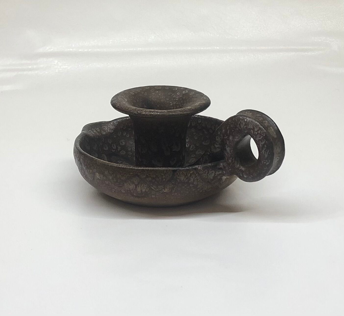 Ceramic candlestick by Jean Austruy