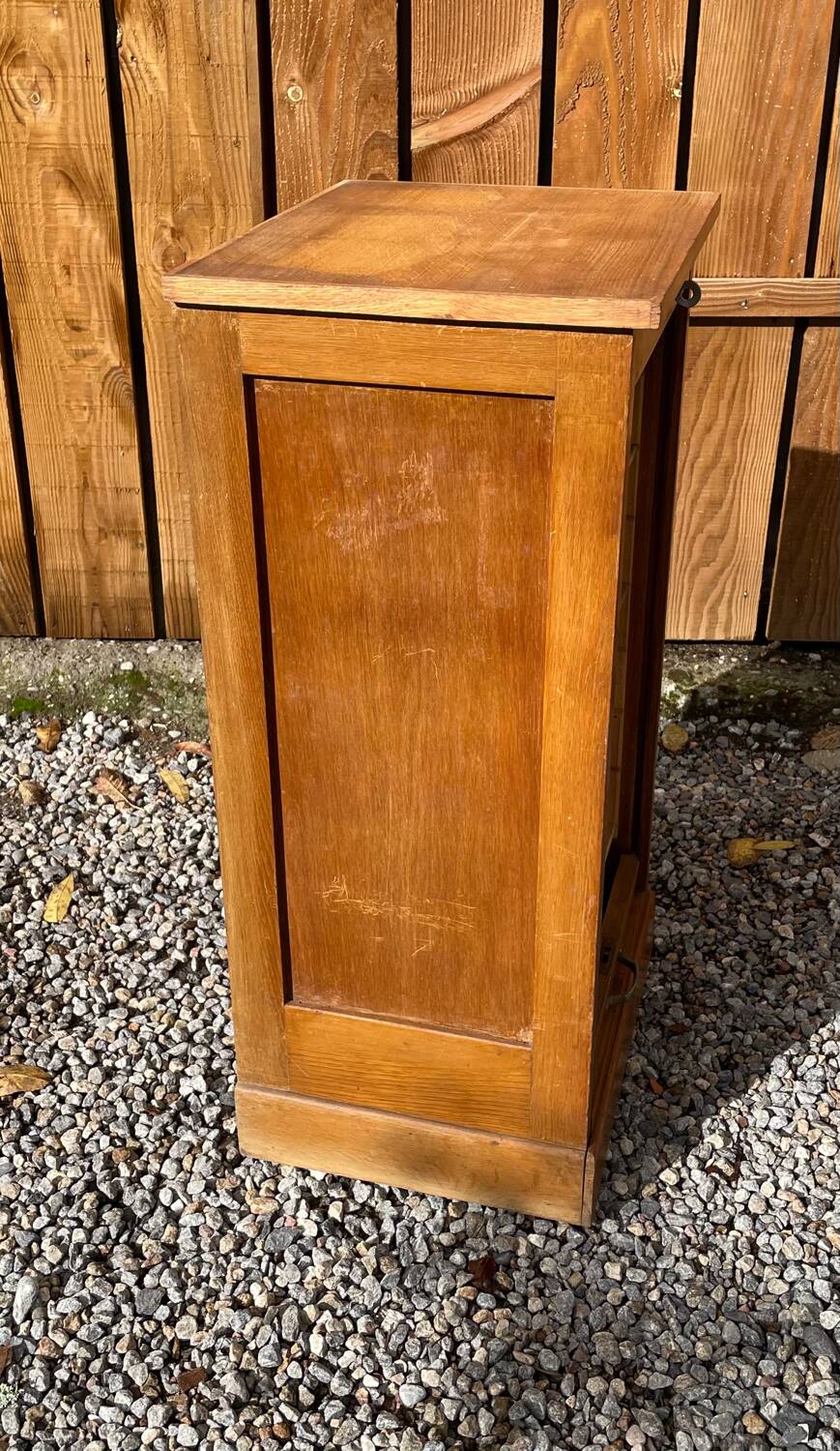 Petit classeur administratif en chêne