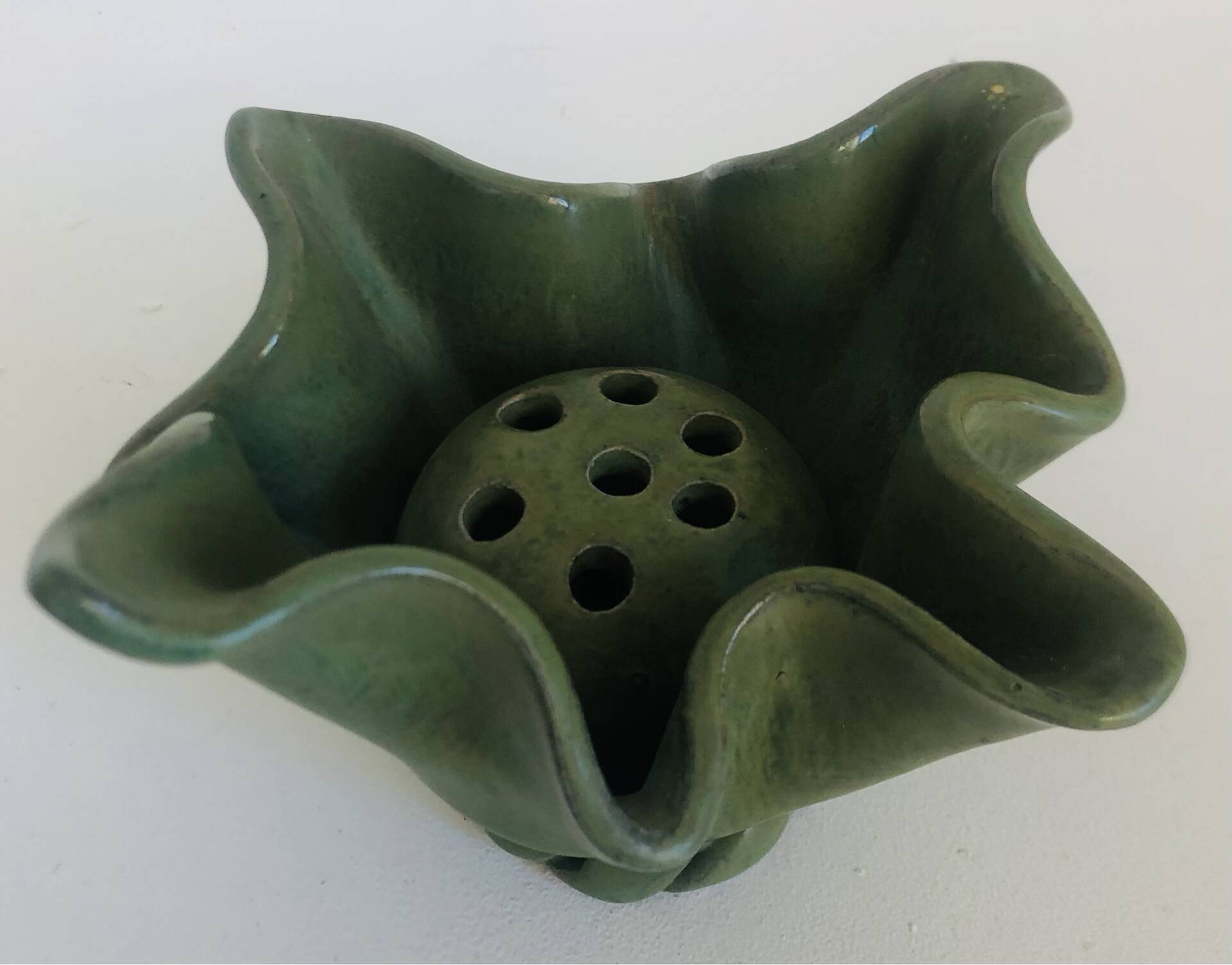 Vase mouchoir pique fleur