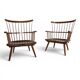 Paire de fauteuils lounge Windsor faits à la main, Angleterre, vers 1960