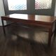 Table basse scandinave en teck