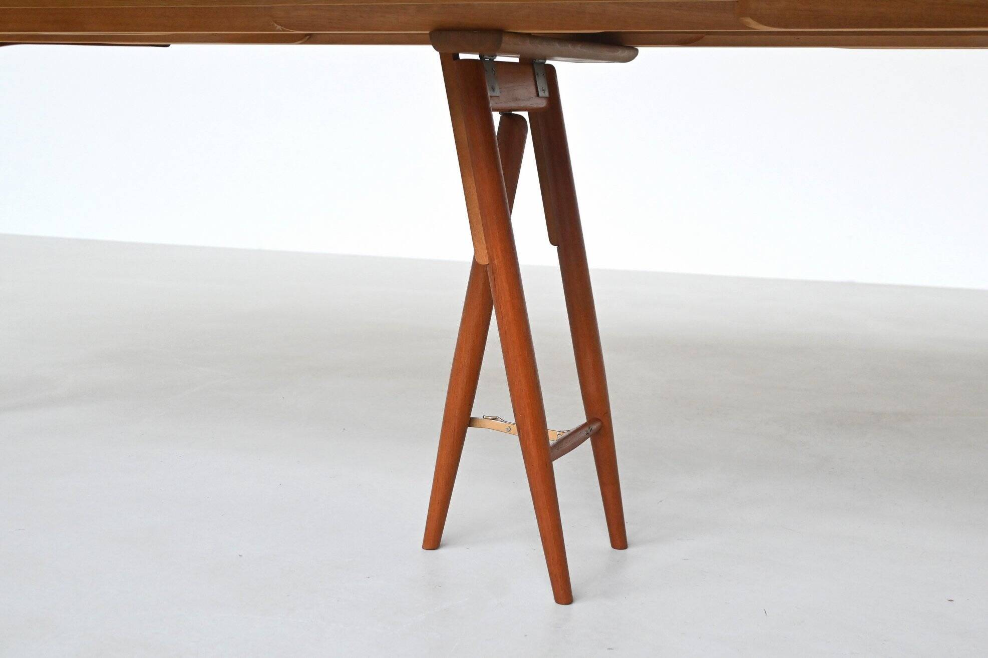Henning Kjaernulf model 62 dining table teak Soro Stolefabrik Denmark 1958