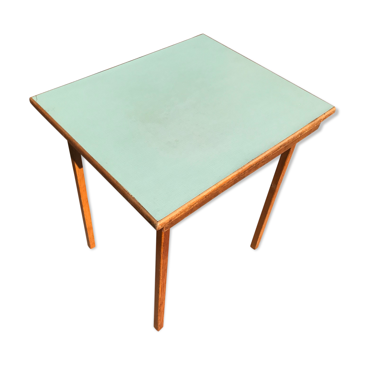 Water mint formica table