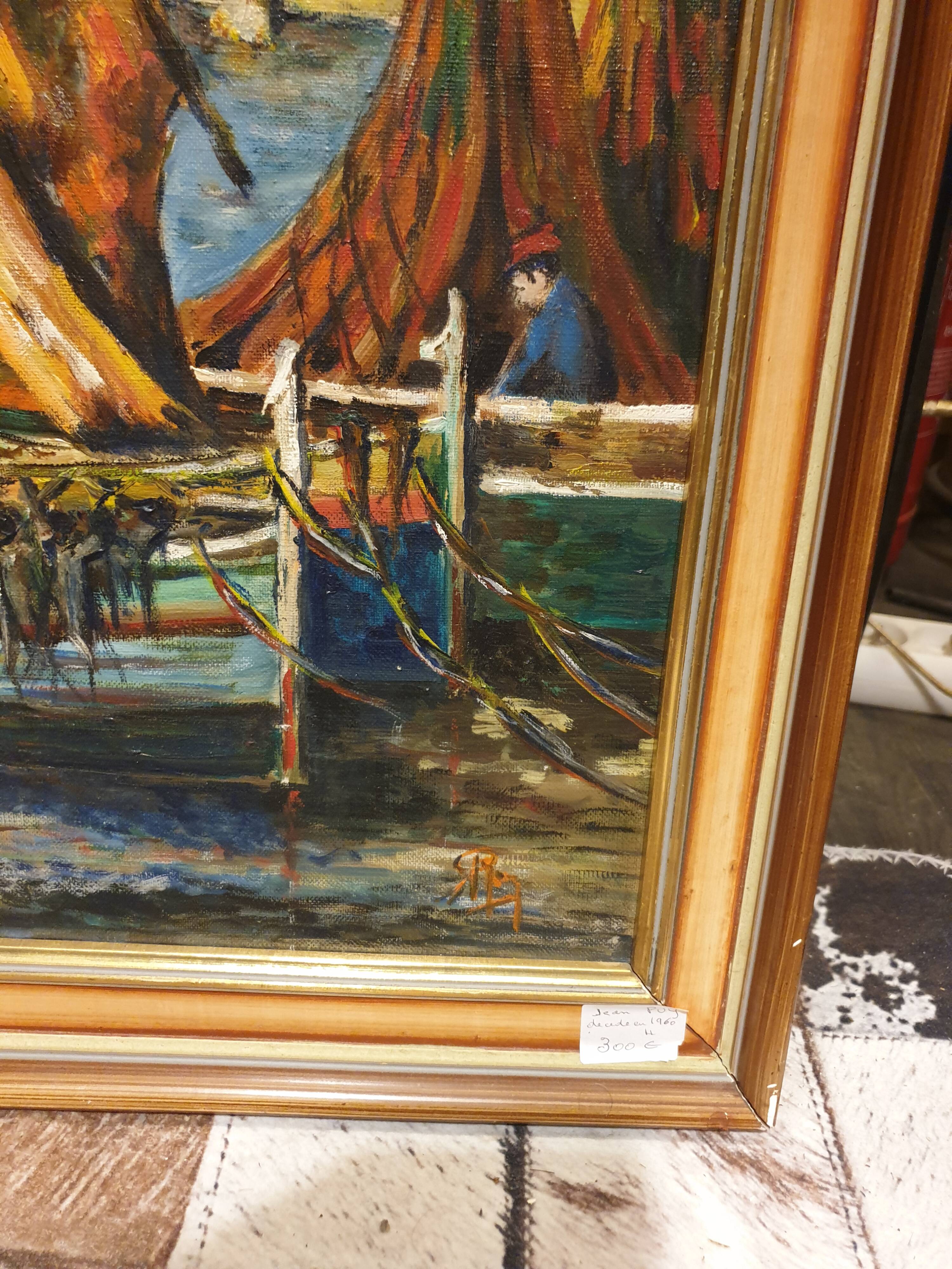 Oil on canvas Our Lady of the Guard