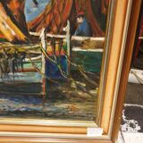 Huile sur toile  Notre-Dame de la garde