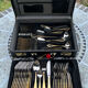 Varaguen 70-piece 23-carat gold-plated cutlery set