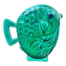 Ceramic puffer fish carafe
