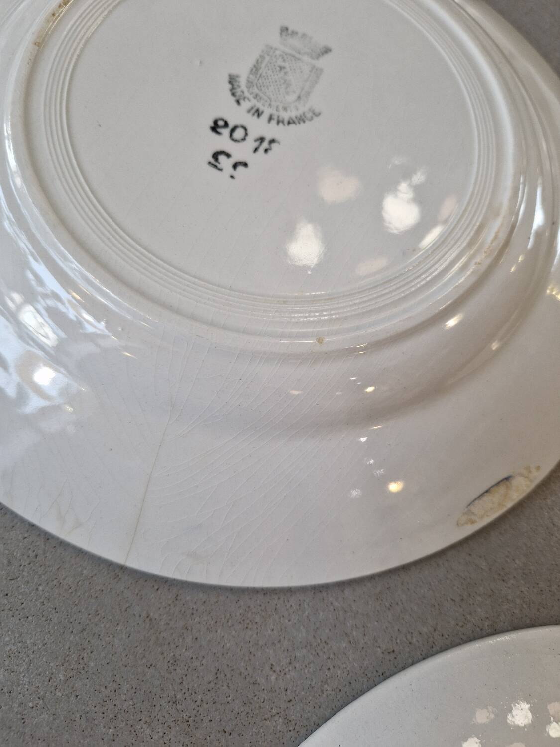 Set of 12 Saint Amand Semi-Deep Plates Model 2018