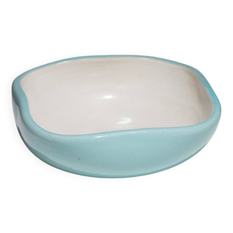 Square earthenware cup, keramos, 1950s