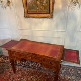 Directoire Period Flat Desk In Mahogany.
