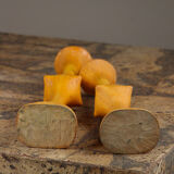 Brutalist monoxyle candlestick pair