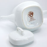 Seventies coffee maker in Sologne porcelain