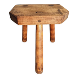 Brocante stool 3-legged plant table