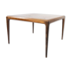 Coffee table in rosewood designed by Johannes Andersen and manufactured by Silkeborg Furniture