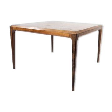 Table basse en palissandre conçue par Johannes Andersen et fabriquée par Silkeborg Furniture