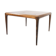 Coffee table in rosewood designed by Johannes Andersen and manufactured by Silkeborg Furniture