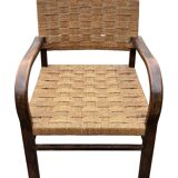 Bauhaus rope chair easy chair Erich Dieckmann style