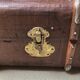 Antique travel trunk