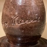 Candle holder in terracotta by Jean Marais, Vallauris 60