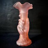 Handmade glass vase