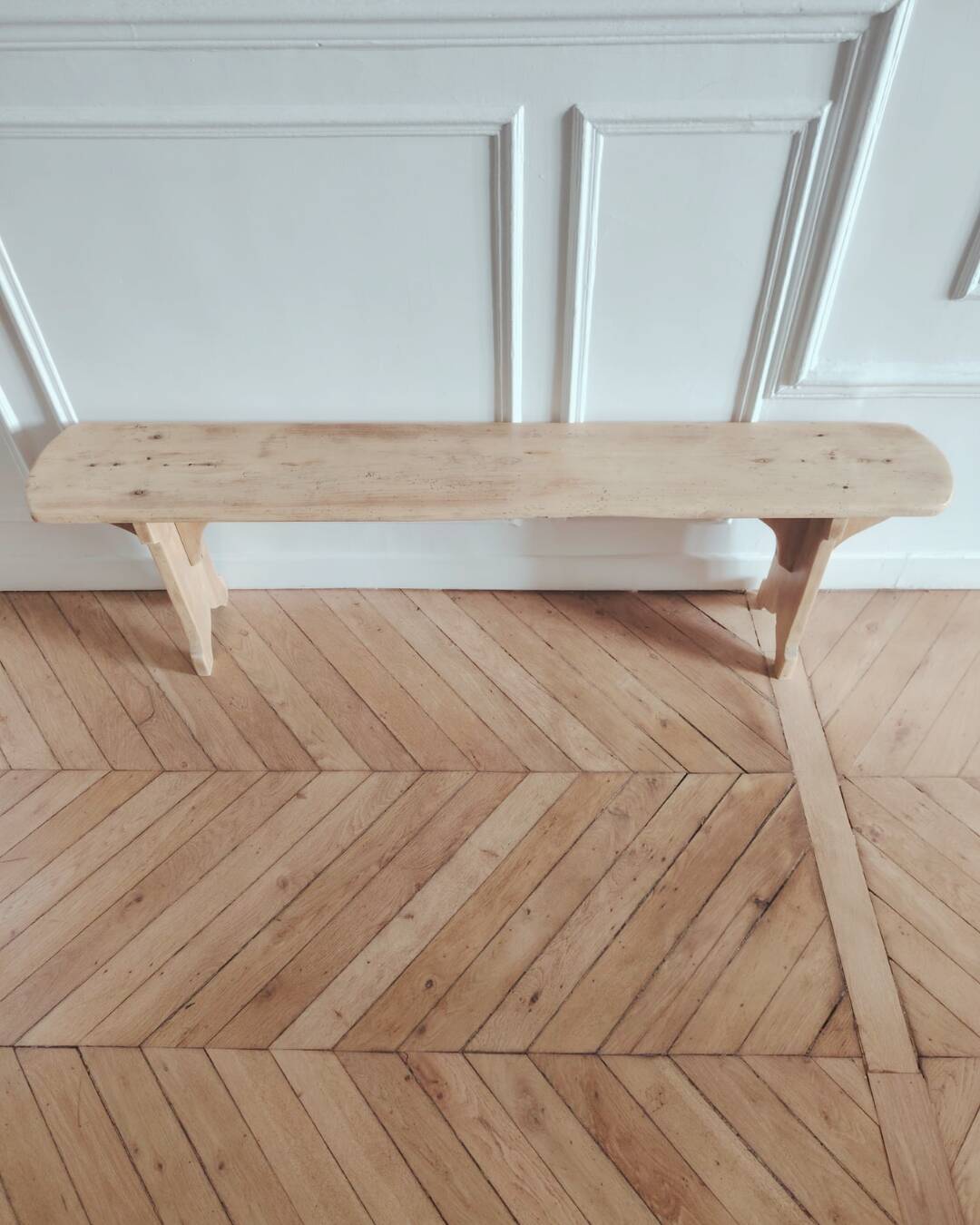 Renovated antique bench, 1930s-1950s
