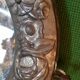 Mirror in tin period art nouveau 54x84cm