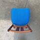 Set of Danish teak chairs from the mid-century with new Kvadrat Hallingdal cushions, 1960s.