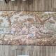 Wall tapestry type Gobelins middle 20th country decoration polychrome shepherds, shepherdesses and sheep