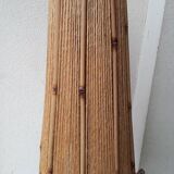 Lampadaire bambou et ficelle