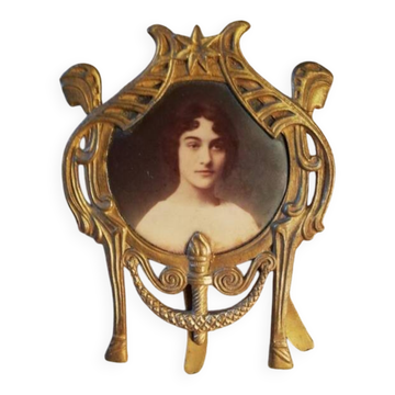 Brass frame