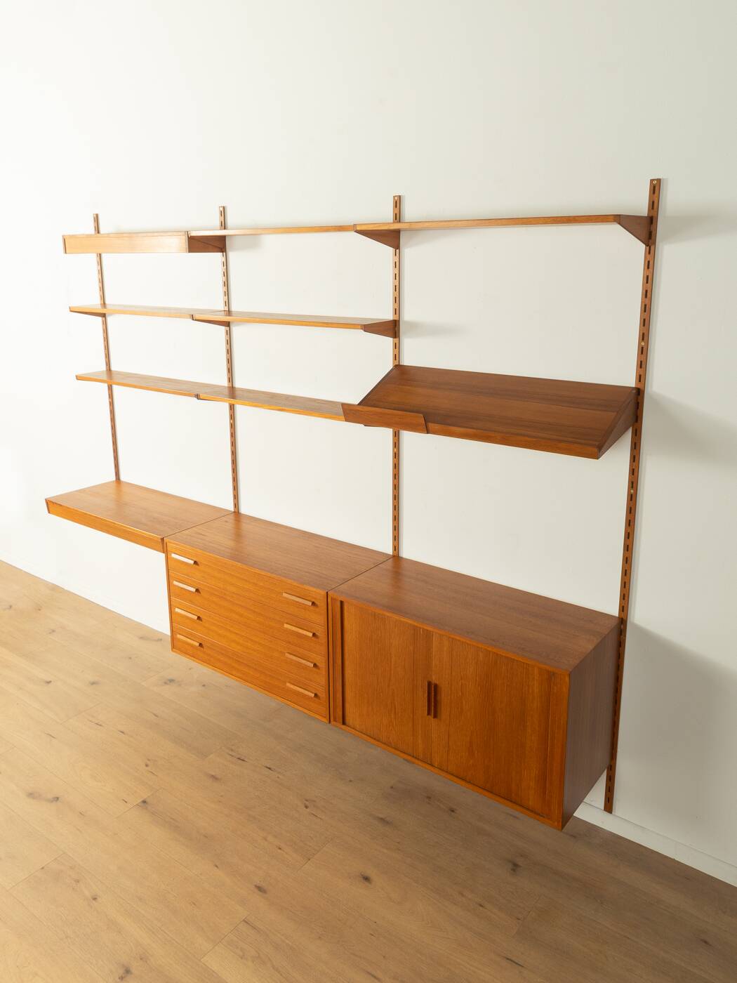 1960s Wall System, Kai Kristiansen, FM Møbler