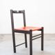 Table and 6 chairs mod. ibisco, 70's/80's