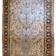 Handmade antique prayer Indo-Moktasham rug 4' x 6.2' (122cm x 189cm) 1880s