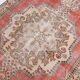 Tapis vintage turc rouge et beige 133x226cm