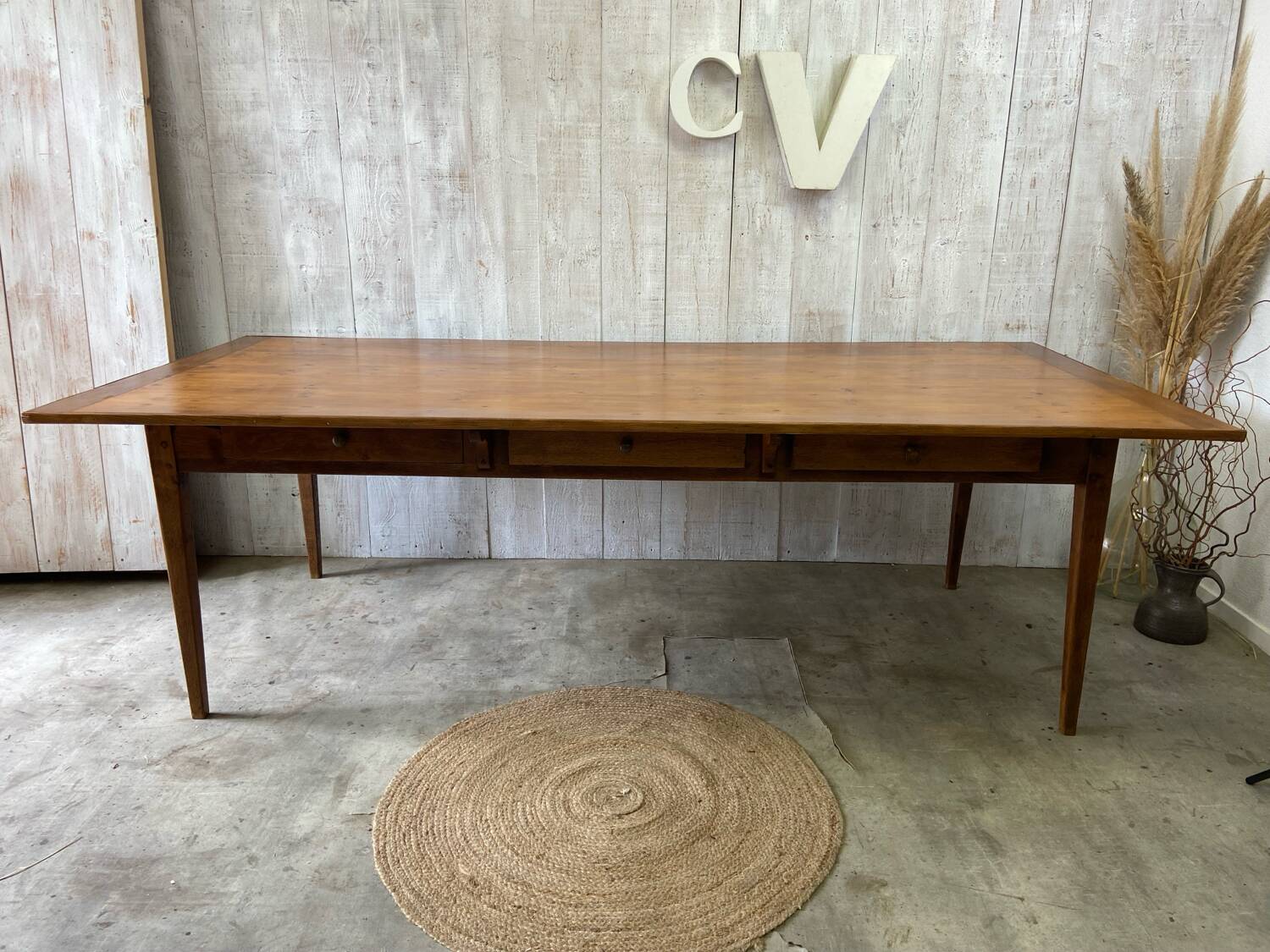 Table de ferme 237x107 cm