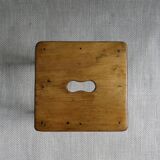 Wooden school stool, Marcel Roy Paris school furniture