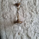 Bronze pendant light from 1970