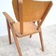 Fauteuil enfant vintage en bois 1960