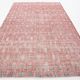Pale red classic vintage rug, 215x335cm