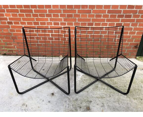Niels Gammelgaard vintage Jarpen chairs for Ikea set of two | Selency