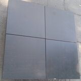 Black white invisible retractable Japanese table