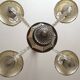 Chandelier and its wall lights