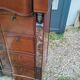 Commode semainier ancien plateau marbre style louis xvi