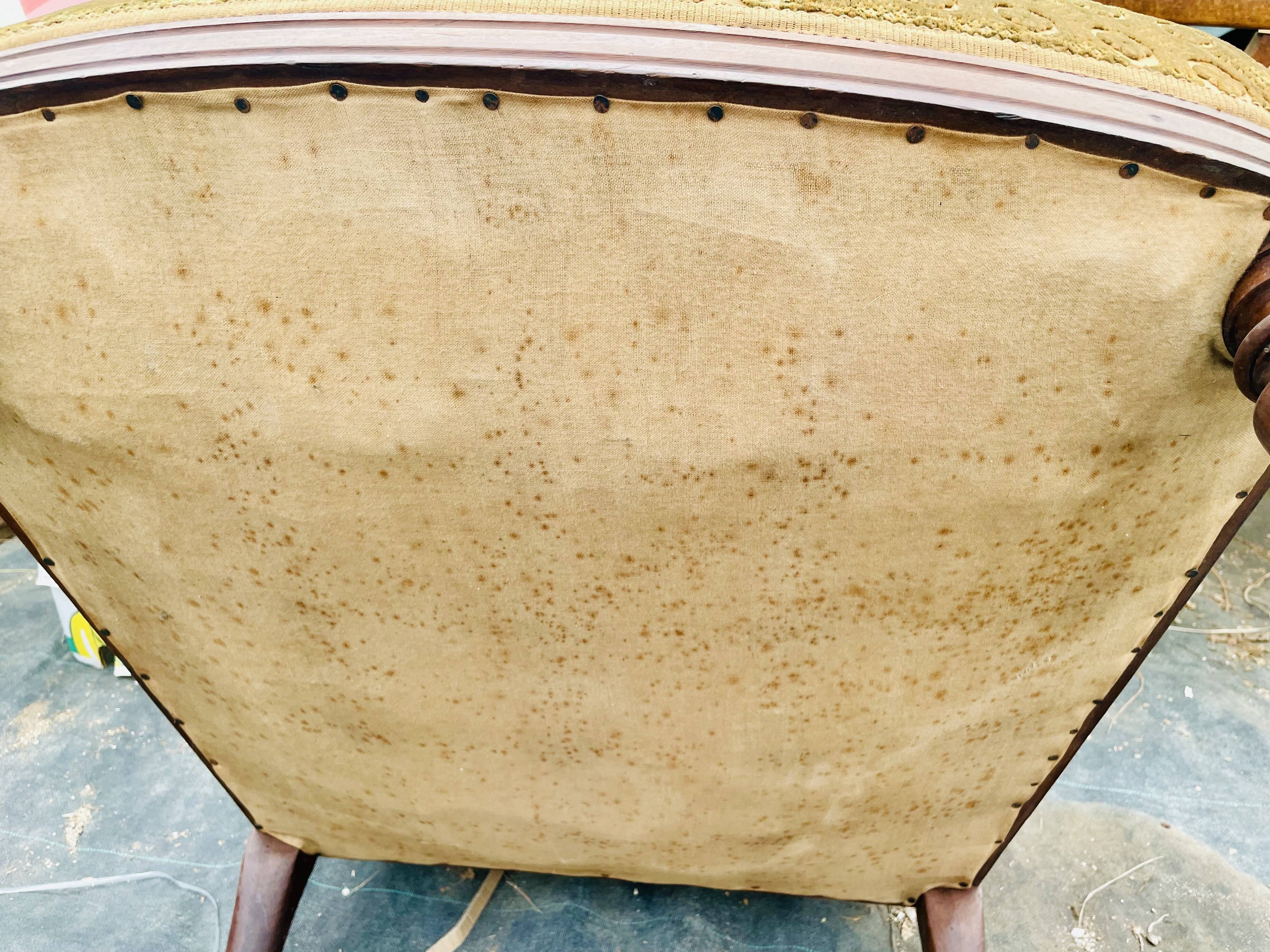 Paire de fauteuils napoleon III
